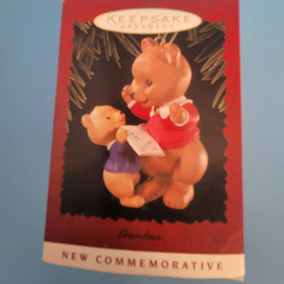 VTG hallmark Keepsake‎ Ornament Grandma 1996 - Picture 4 of 6